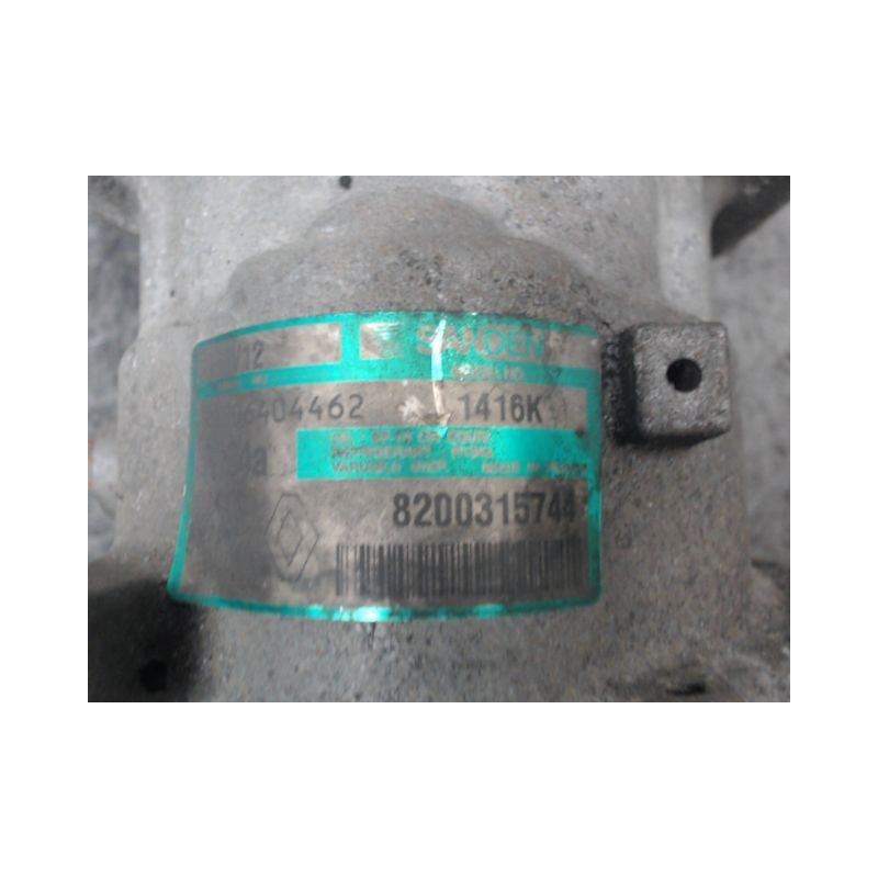 COMPRESSEUR AIR CONDITIONNE RENAULT KANGOO 2003-2007