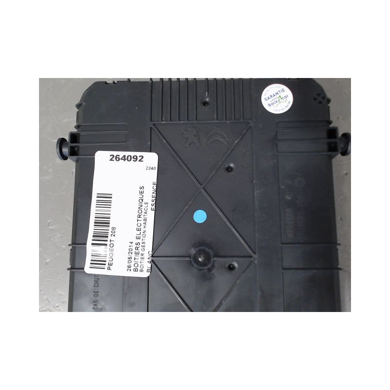 BOITIER GESTION HABITACLE PEUGEOT 208