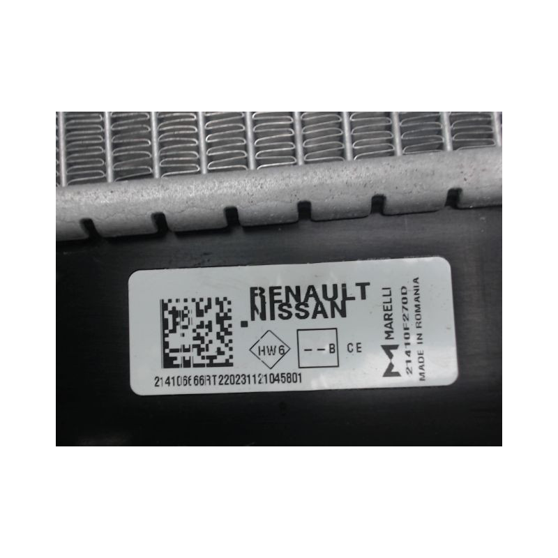 RADIATEUR RENAULT CAPTUR