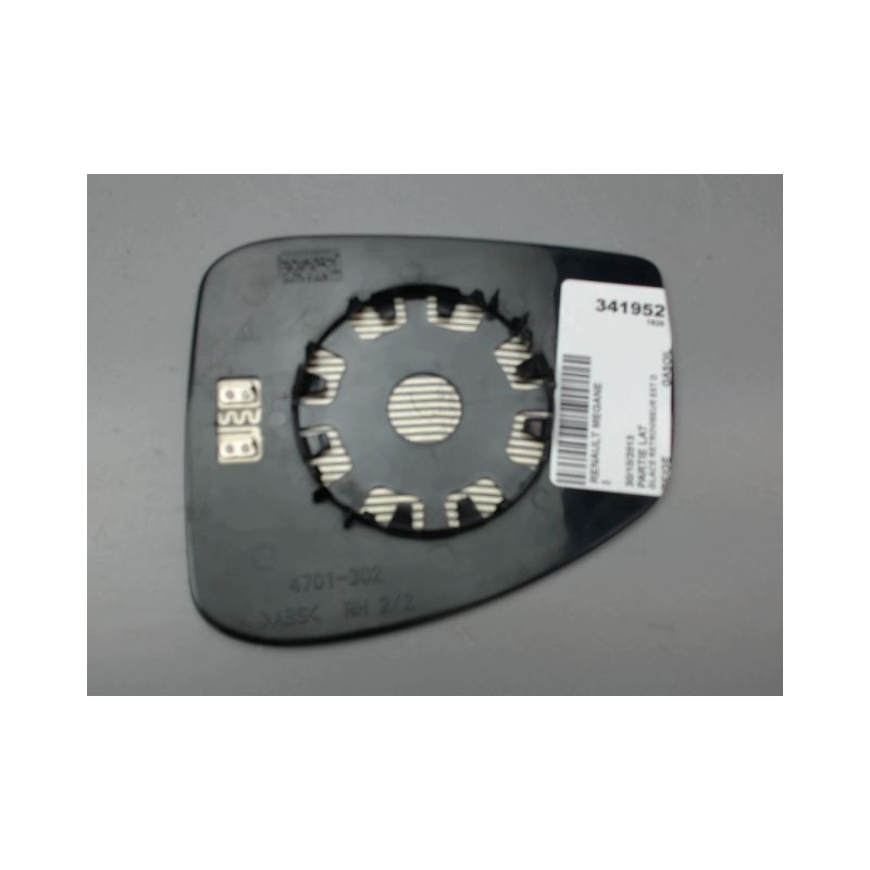 GLACE RETROVISEUR EXT D RENAULT GRAND SCENIC MONOSP. III Phase 2 LONG 2011-2013