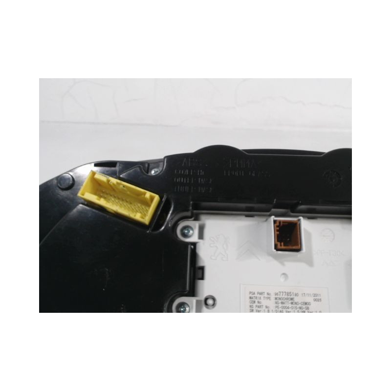 BLOC COMPTEURS PEUGEOT 3008 2008-