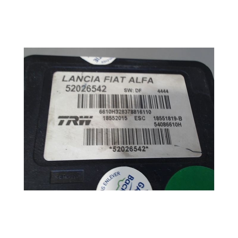UNITE HYDRAULIQUE ABS FIAT 500