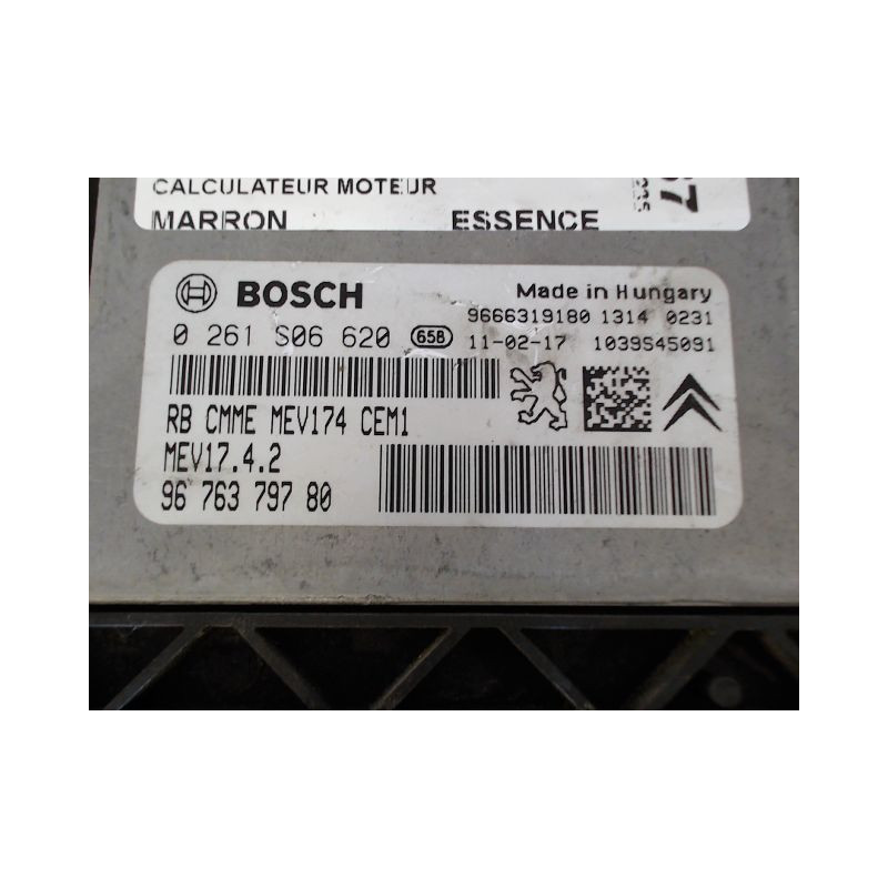 CALCULATEUR MOTEUR CITROEN C3