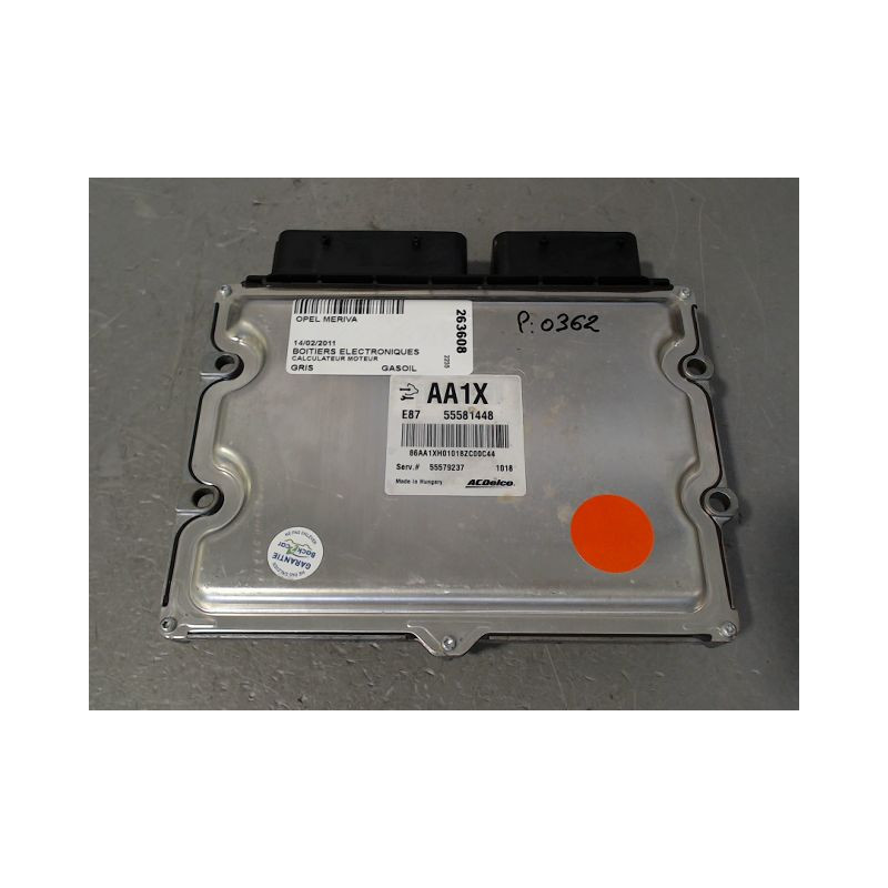 CALCULATEUR MOTEUR OPEL MERIVA