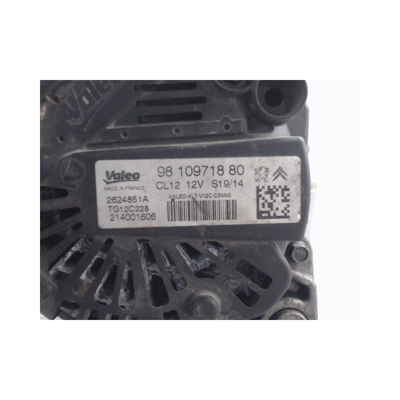 ALTERNATEUR CITROEN C4 CACTUS