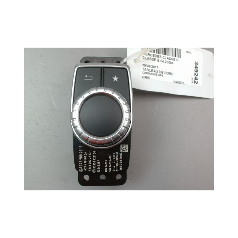 COMMANDE GPS MERCEDES CLASSE B 2008-