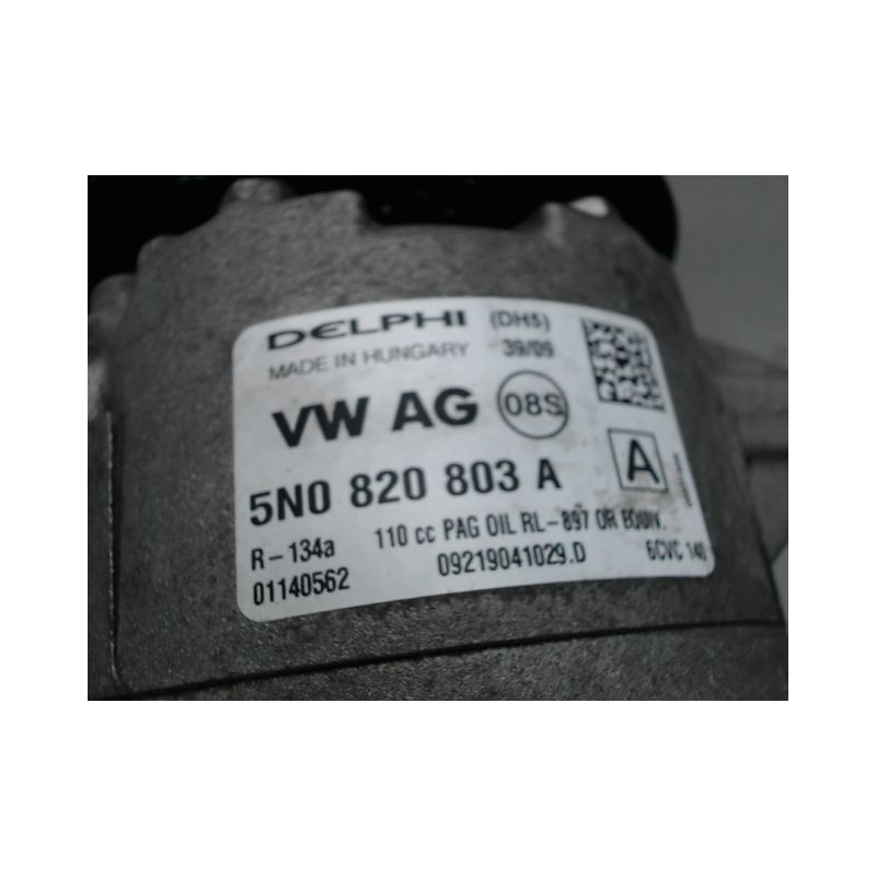 COMPRESSEUR AIR CONDITIONNE VOLKSWAGEN GOLF VI 08-13