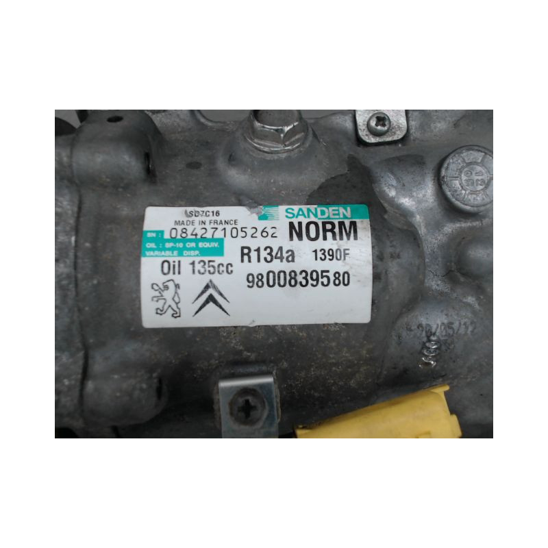 COMPRESSEUR AIR CONDITIONNE PEUGEOT 3008