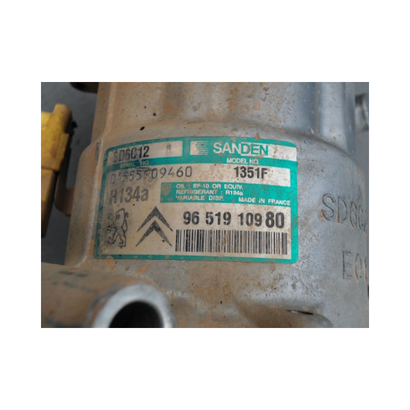 COMPRESSEUR AIR CONDITIONNE CITROEN C4