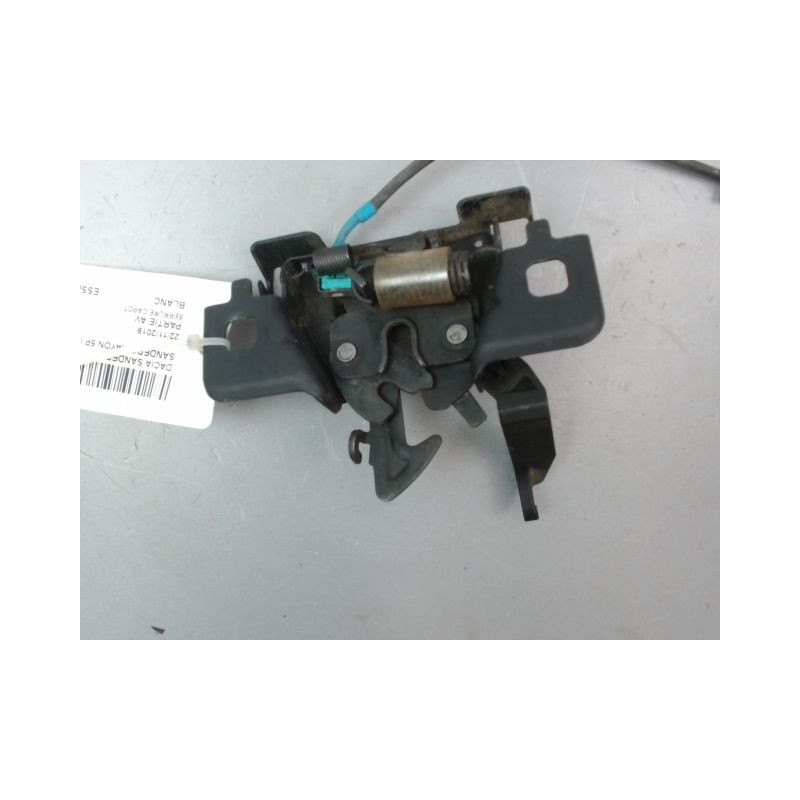 SERRURE CAPOT DACIA SANDERO II Phase 1 2012-...