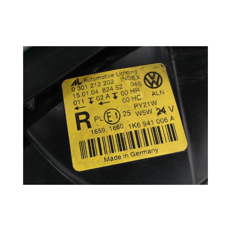 PHARE DROIT VOLKSWAGEN GOLF V 2003-2009