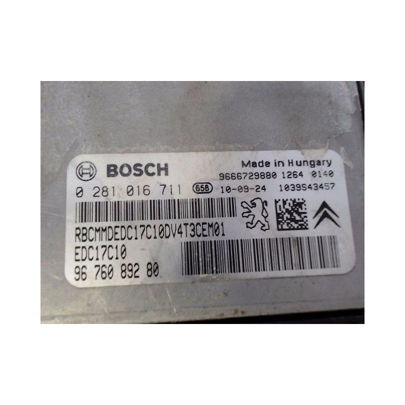 CALCULATEUR MOTEUR PEUGEOT 206