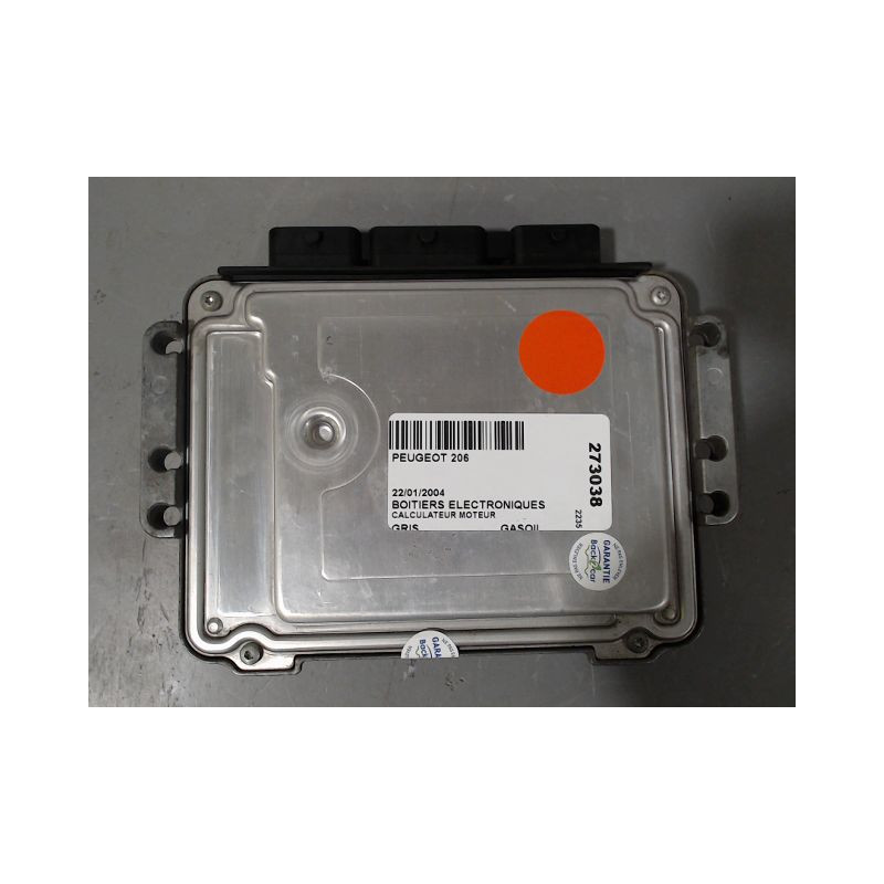 CALCULATEUR MOTEUR PEUGEOT 206