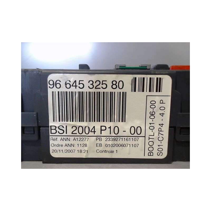 BOITIER GESTION HABITACLE CITROEN C3