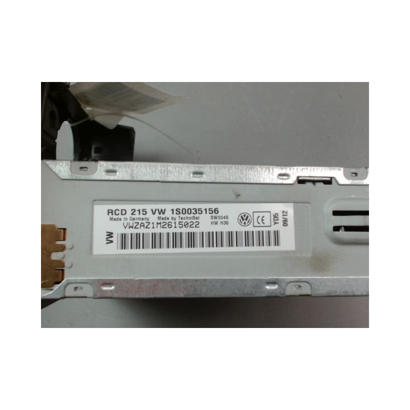AUTORADIO VOLKSWAGEN UP! PHASE 1 (12) 2011-...