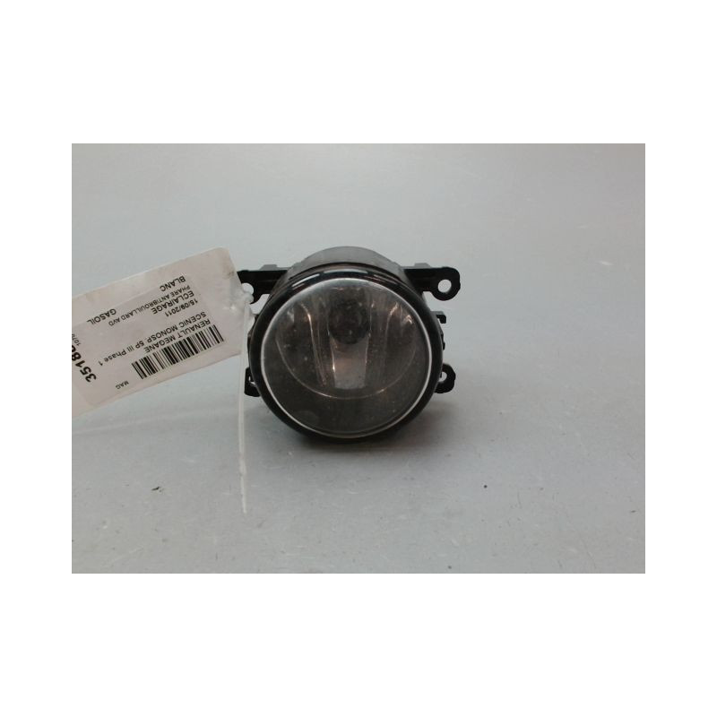 PHARE ANTIBROUILLARD AVANT DROIT RENAULT SCENIC MONOSP. III Phase 1 2009-2011