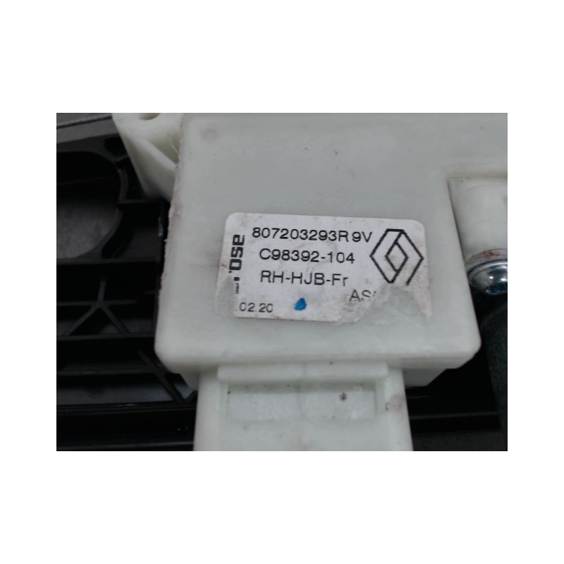 MECANISME LEVE-GLACE AVANT DROIT RENAULT CAPTUR