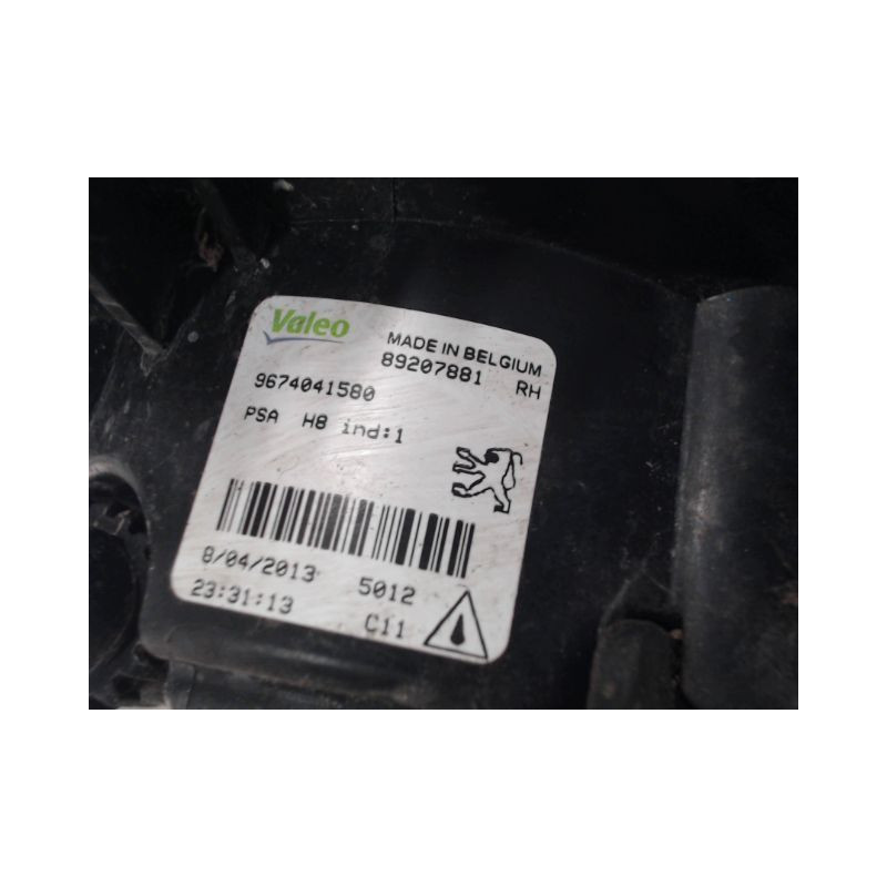 PHARE ANTIBROUILLARD AVANT DROIT PEUGEOT 308