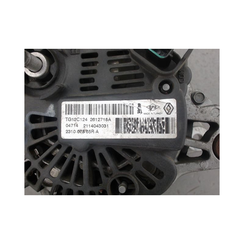 ALTERNATEUR RENAULT CAPTUR