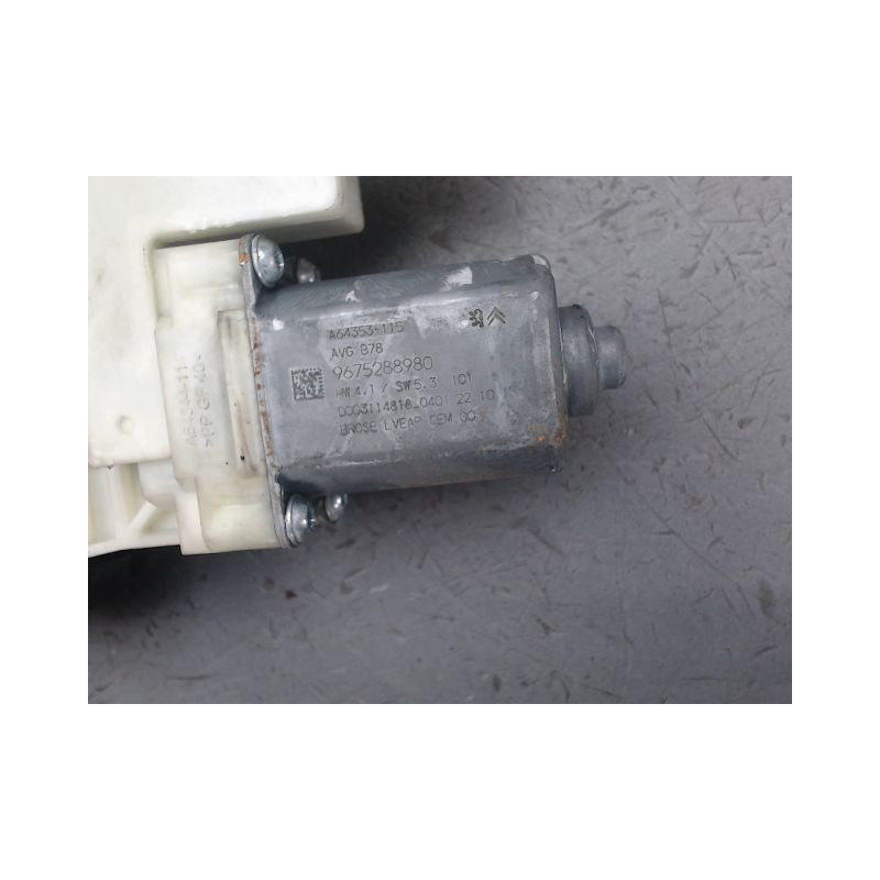 MECANISME LEVE-GLACE AVANT GAUCHE CITROEN C4