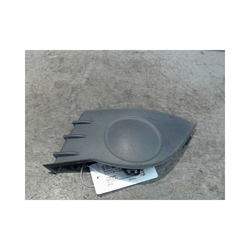OBTURATEUR PHARE ADDITIONNEL PARE-CHOC AVG RENAULT CLIO III 2007-