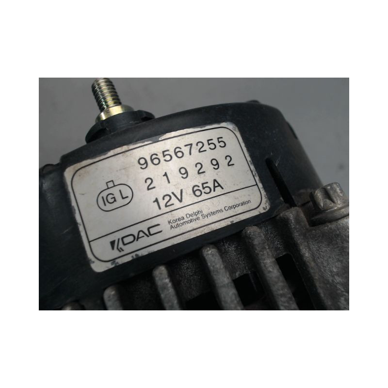 ALTERNATEUR CHEVROLET MATIZ