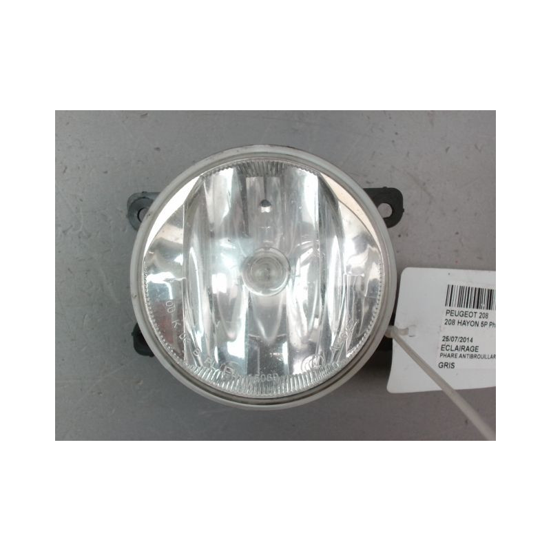 PHARE ANTIBROUILLARD AVANT DROIT PEUGEOT 208 Phase 1 2012-...