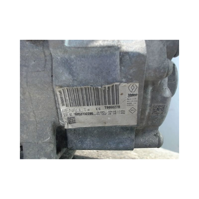 COMPRESSEUR AIR CONDITIONNE DACIA SANDERO 2008-