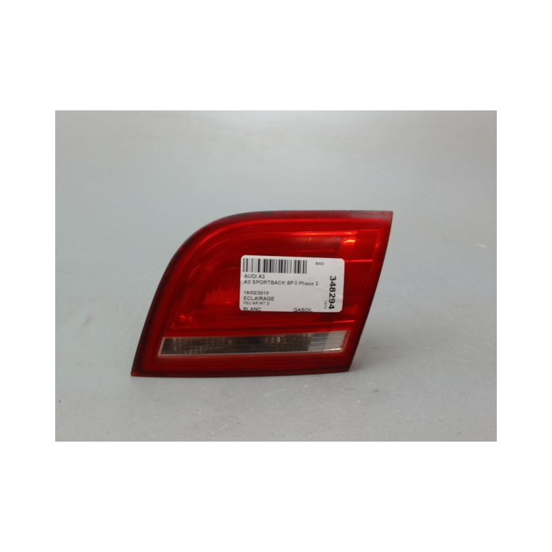 FEU ARRIERE INTERIEUR DROIT AUDI A3 SPORTBACK II Phase 2 (8P) 2008-2012