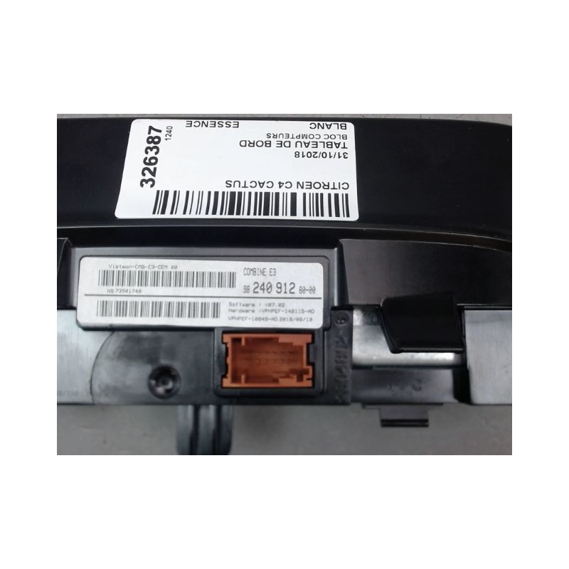 BLOC COMPTEURS CITROEN C4 CACTUS