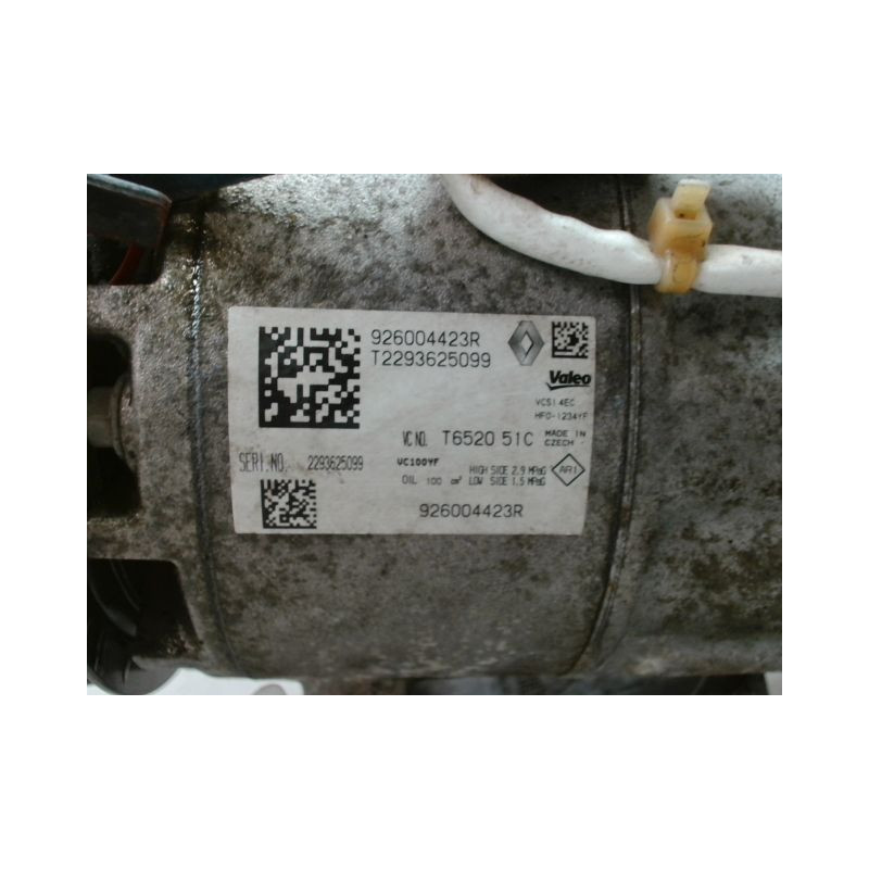 COMPRESSEUR AIR CONDITIONNE RENAULT CLIO