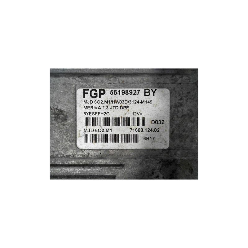 CALCULATEUR MOTEUR OPEL MERIVA 2006-2010