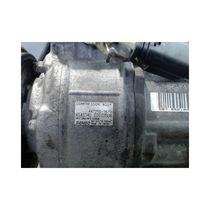 COMPRESSEUR AIR CONDITIONNE MERCEDES CLASSE A 2004-