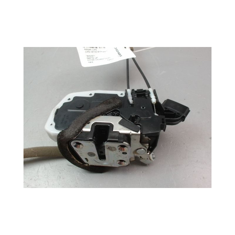 SYSTEME CONDAMNATION ARRIERE GAUCHE NISSAN JUKE Phase 1 2010-...