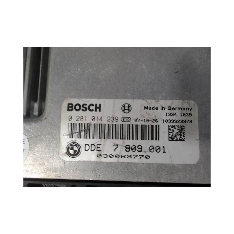 CALCULATEUR MOTEUR BMW SERIE 1 (E81) 2007-2011