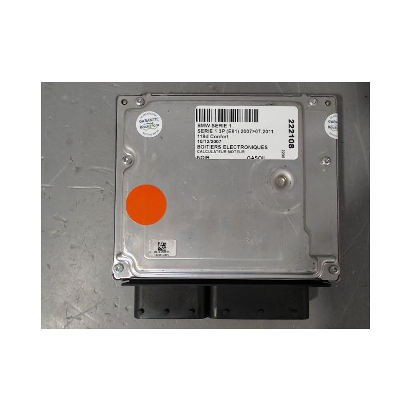 CALCULATEUR MOTEUR BMW SERIE 1 (E81) 2007-2011