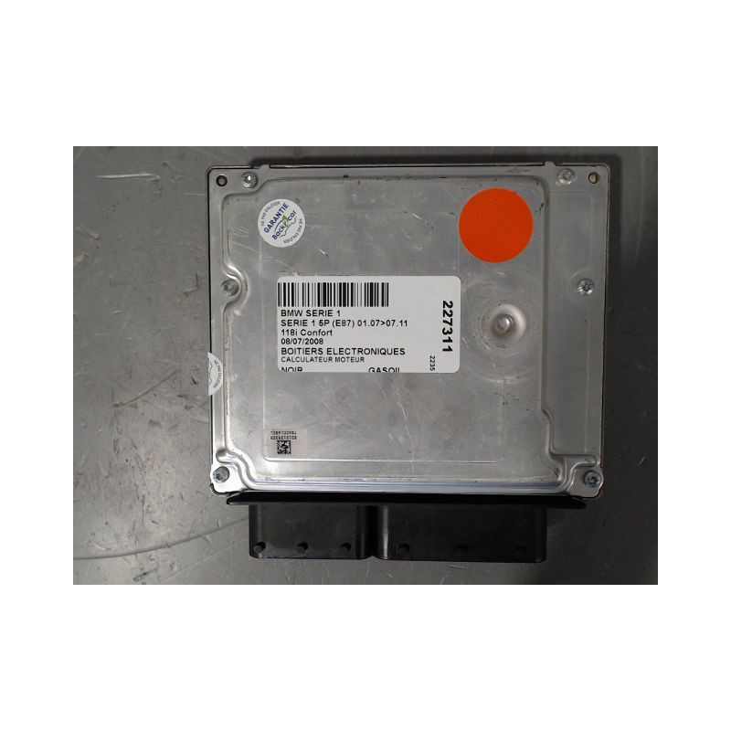 CALCULATEUR MOTEUR BMW SERIE 1 (E87) 07-11