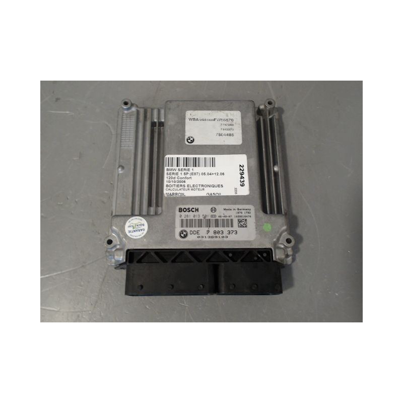 CALCULATEUR MOTEUR BMW SERIE 1 (E87) 04-06
