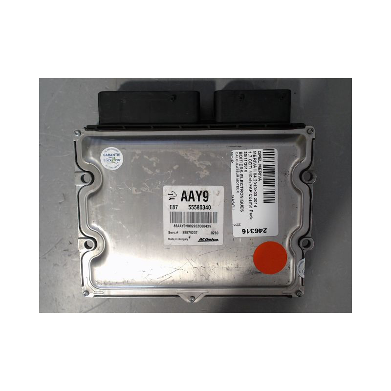 CALCULATEUR MOTEUR OPEL MERIVA II 2010-2014