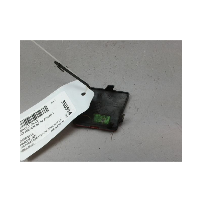 OBTURATEUR COUVRE CROCHET DE BOUCLIER AR RENAULT CLIO IV Phase 1 2012-...