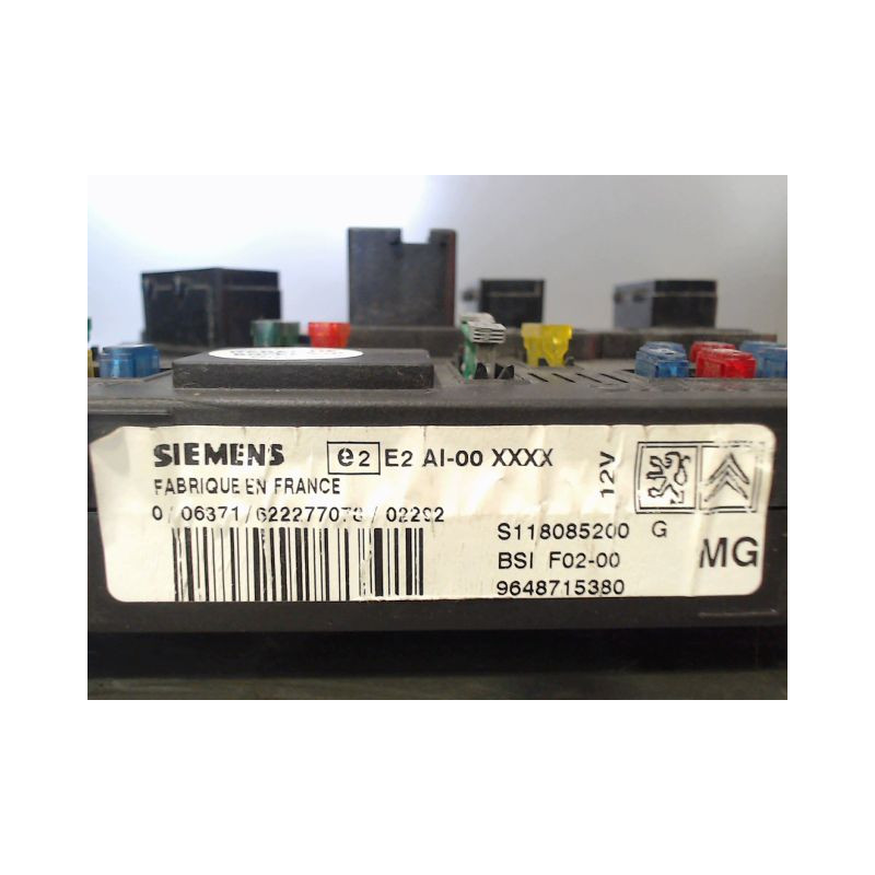 BOITIER GESTION HABITACLE CITROEN C3
