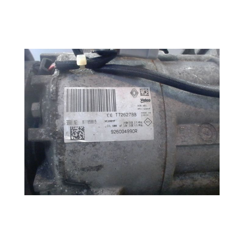 COMPRESSEUR AIR CONDITIONNE RENAULT CLIO IV