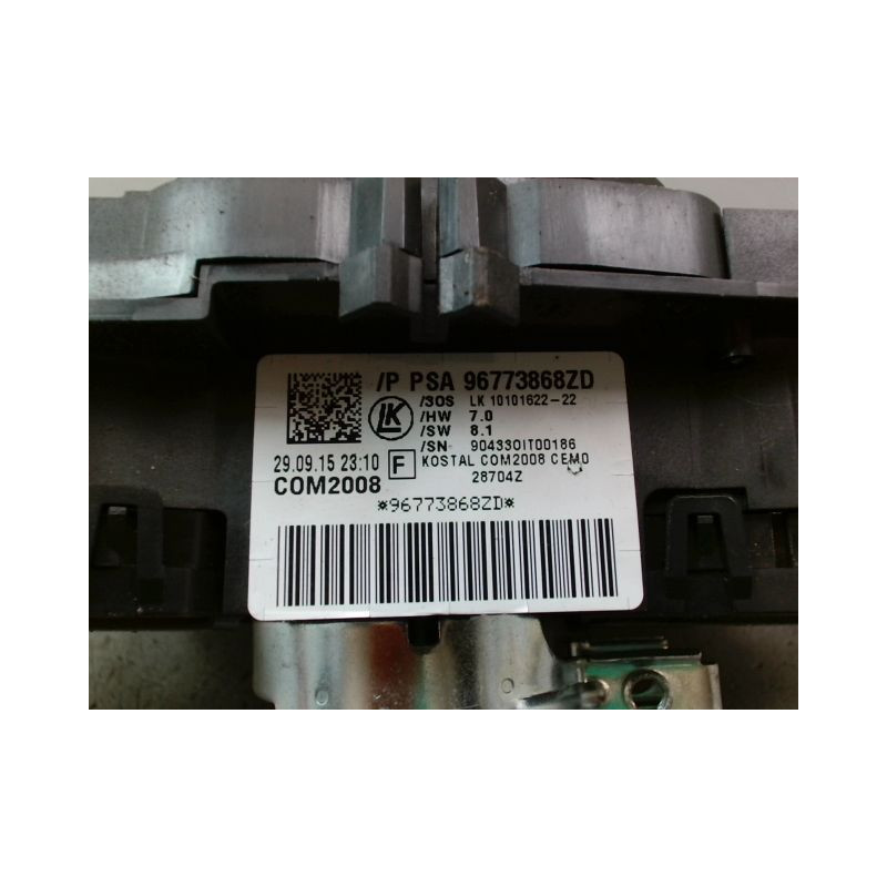 BLOC COMMODOS CITROEN C3 II Phase 2 (A51) 2013-2016