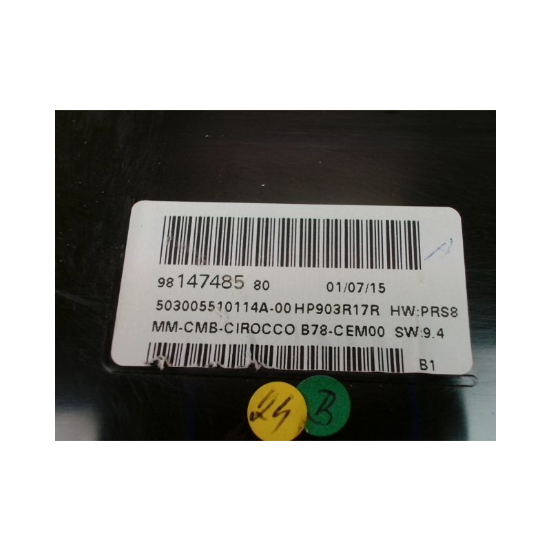 BLOC COMPTEURS CITROEN GRAND C4 PICASSO 2006-