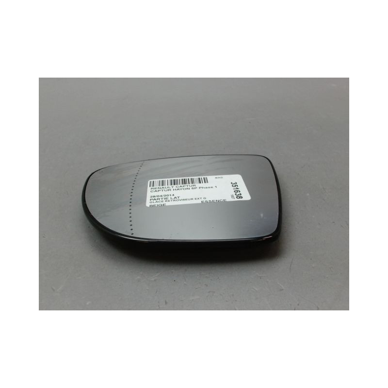 GLACE RETROVISEUR EXT G RENAULT CAPTUR Phase 1 2013-...
