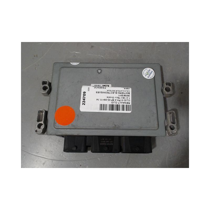 CALCULATEUR MOTEUR RENAULT CLIO III PH.2 09-14
