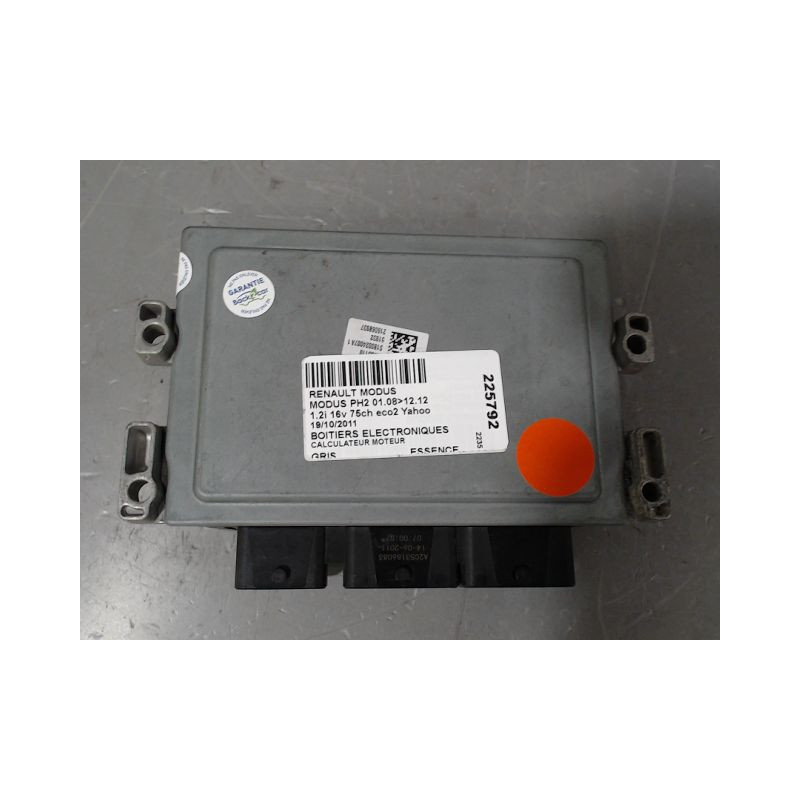 CALCULATEUR MOTEUR RENAULT MODUS PH2 08-12
