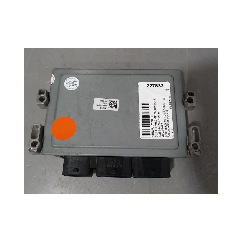 CALCULATEUR MOTEUR RENAULT CLIO III PH.2 09-14