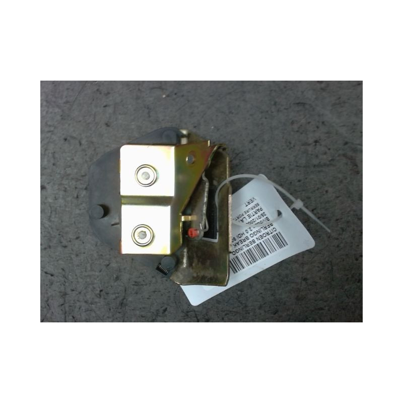 SERRURE PORTE COULISSANTE DROIT CITROEN BERLINGO BREAK 2002-