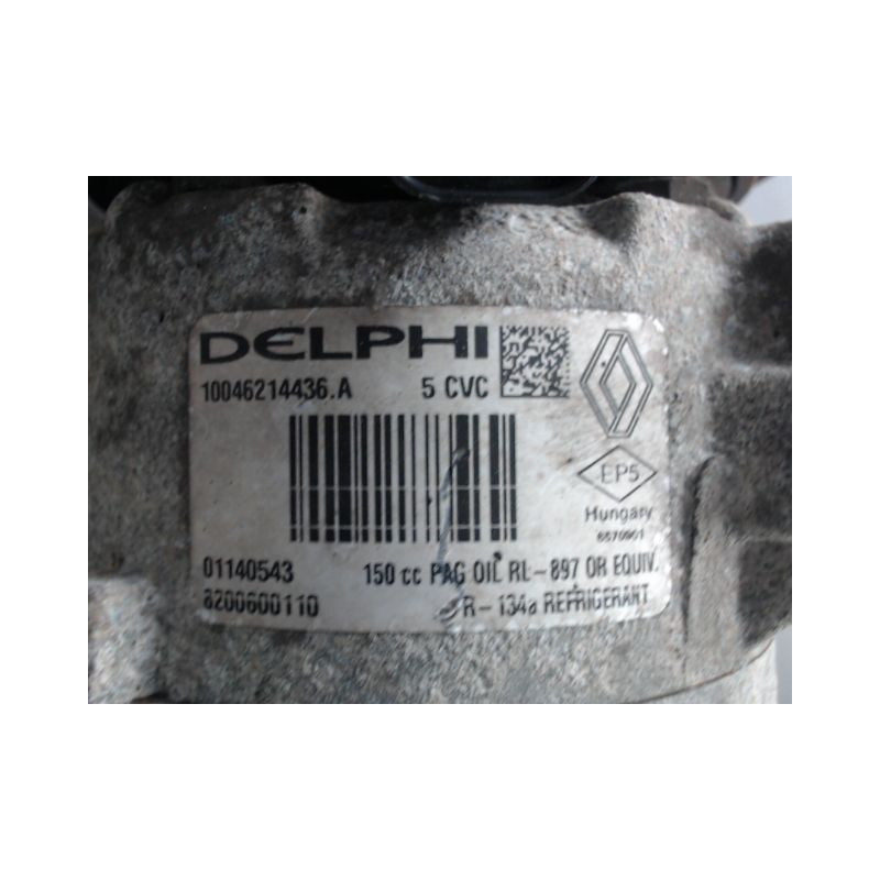 COMPRESSEUR AIR CONDITIONNE RENAULT MEGANE II PH2 2006-